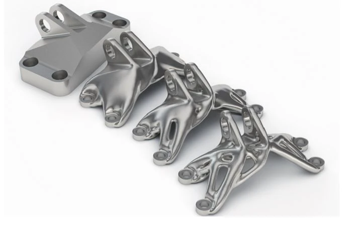 topology-optimized design